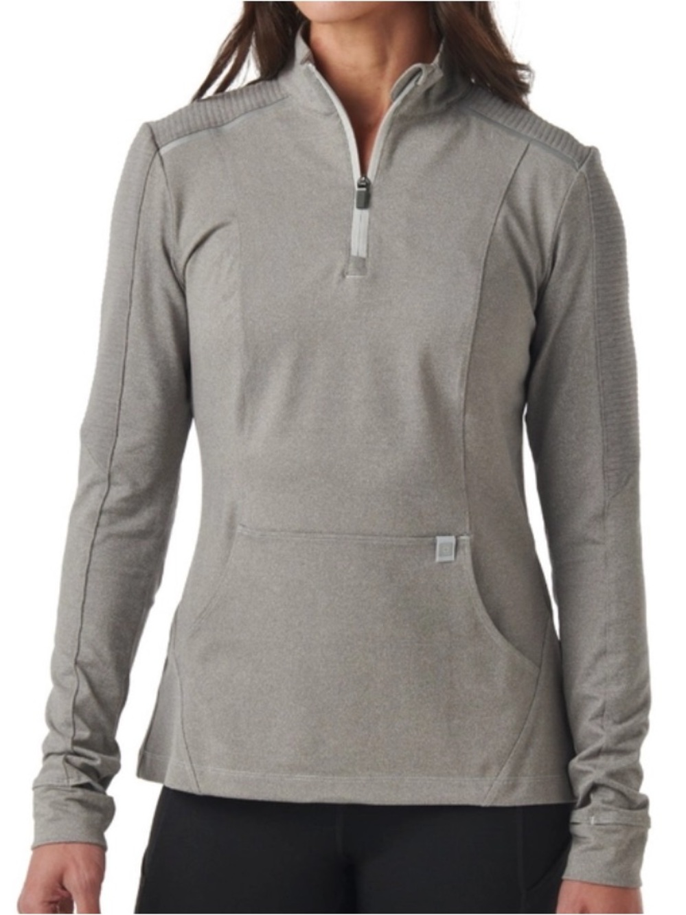 5.11 Tactical | NWOT | Tessa Heather Gray Quarter Zip Athletic Pullover